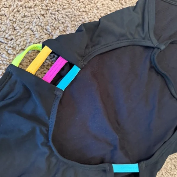 Jolyn Julian 2 Size 26 Black Fixed Back Color Block - Picture 5 of 7